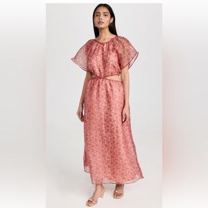 Lost + Wander Pink Maxi Dress